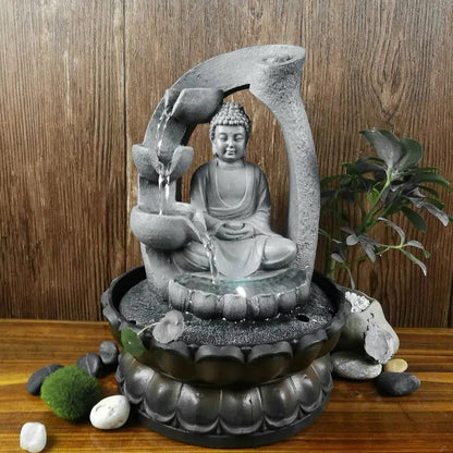 Fontaine Bouddha Zen : Un Havre de Paix pour Votre Maison Hydravive