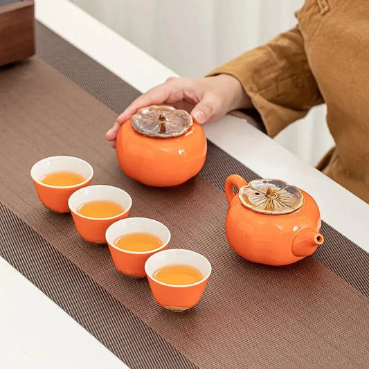 Coffret Théière et Tasses Fruité - Élégance et Dégustation Hydravive